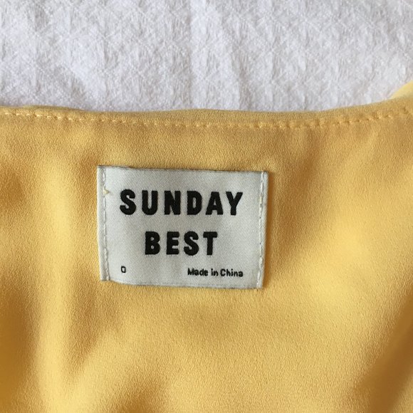 Yellow Sunday Best Mini Dress - Picture 3 of 5